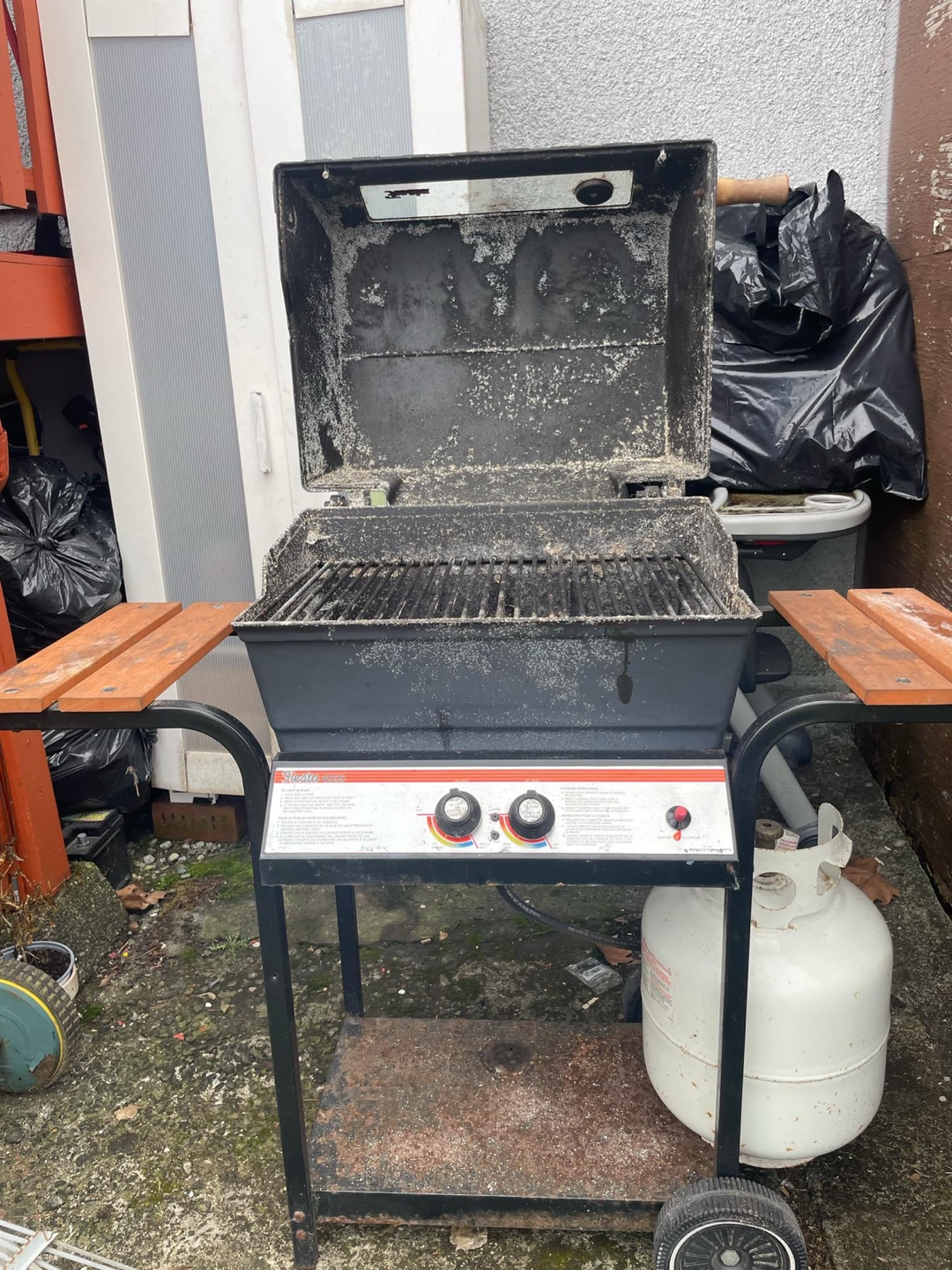 Used 2-Burner Propane BBQ Grill - photo 3