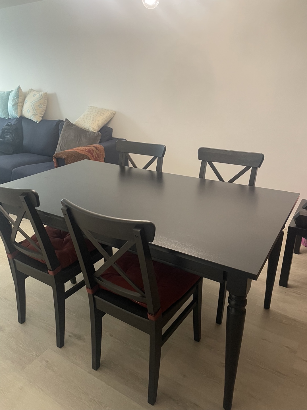 IKEA Ingatorp Dining Table and Chairs Set