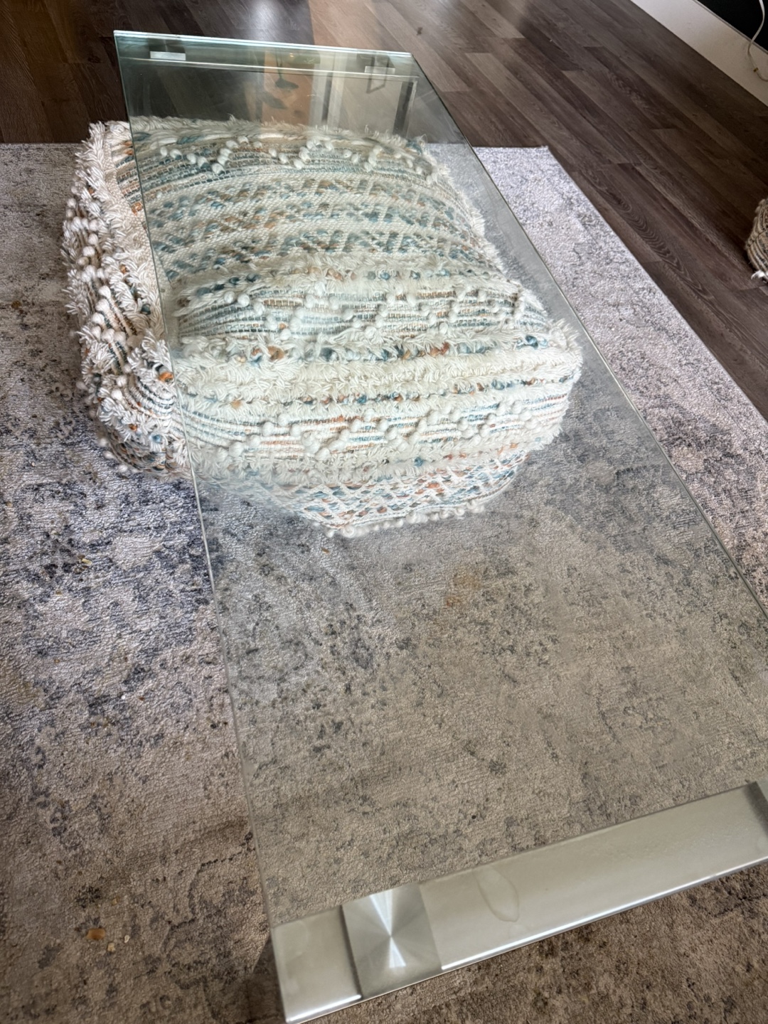 Glass-top Coffee Table
