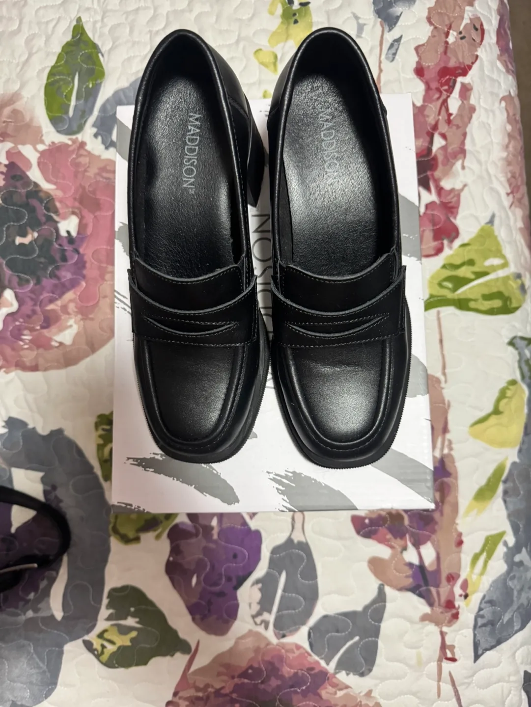 MADDISON Black Block-heel, Size 6 image indicator(5)