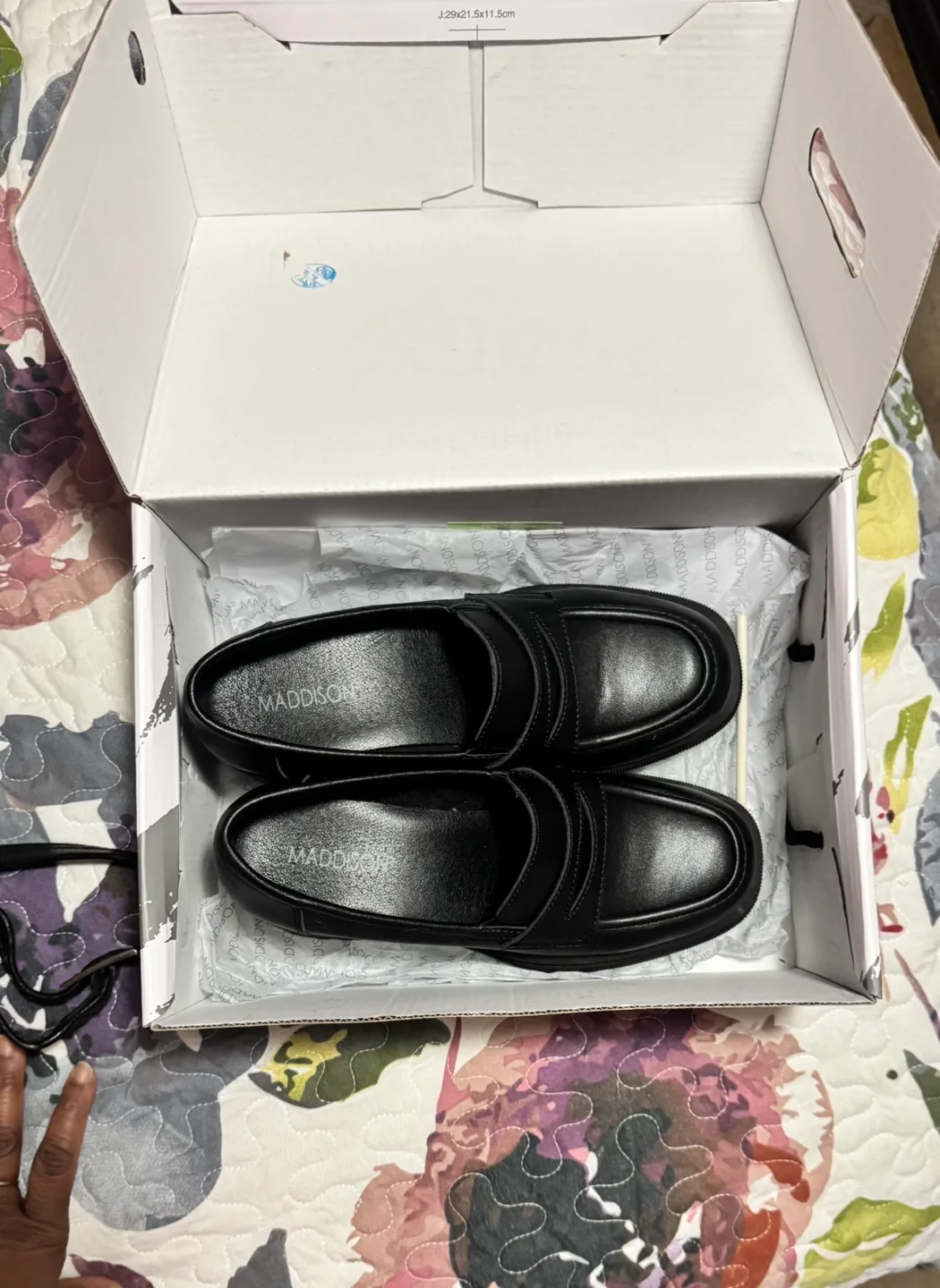 MADDISON Black Block-heel, Size 6 image indicator(4)