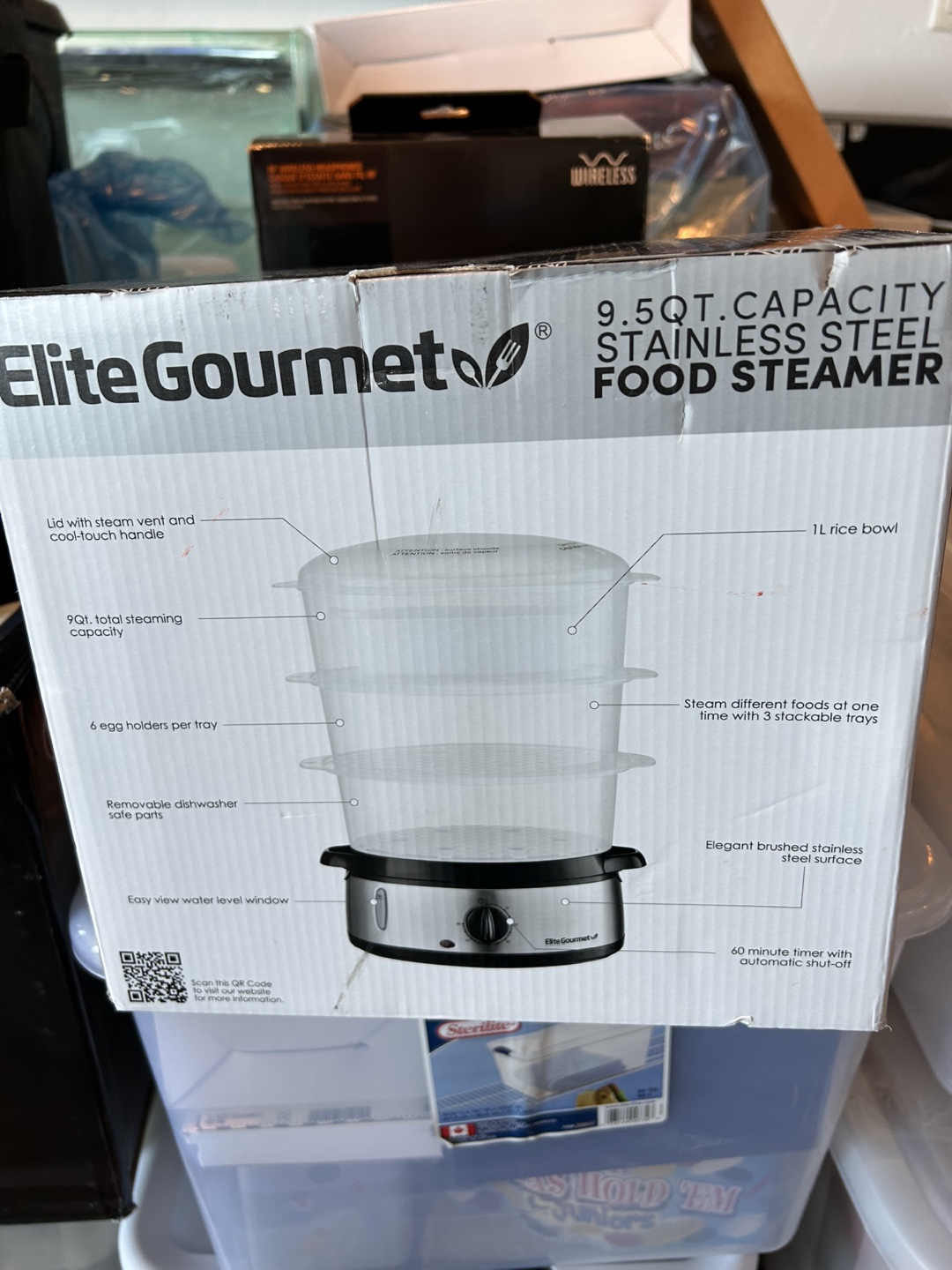 Elite Gourmet Maxi-Matic Electric Food Vegetable Steamer - photo 2