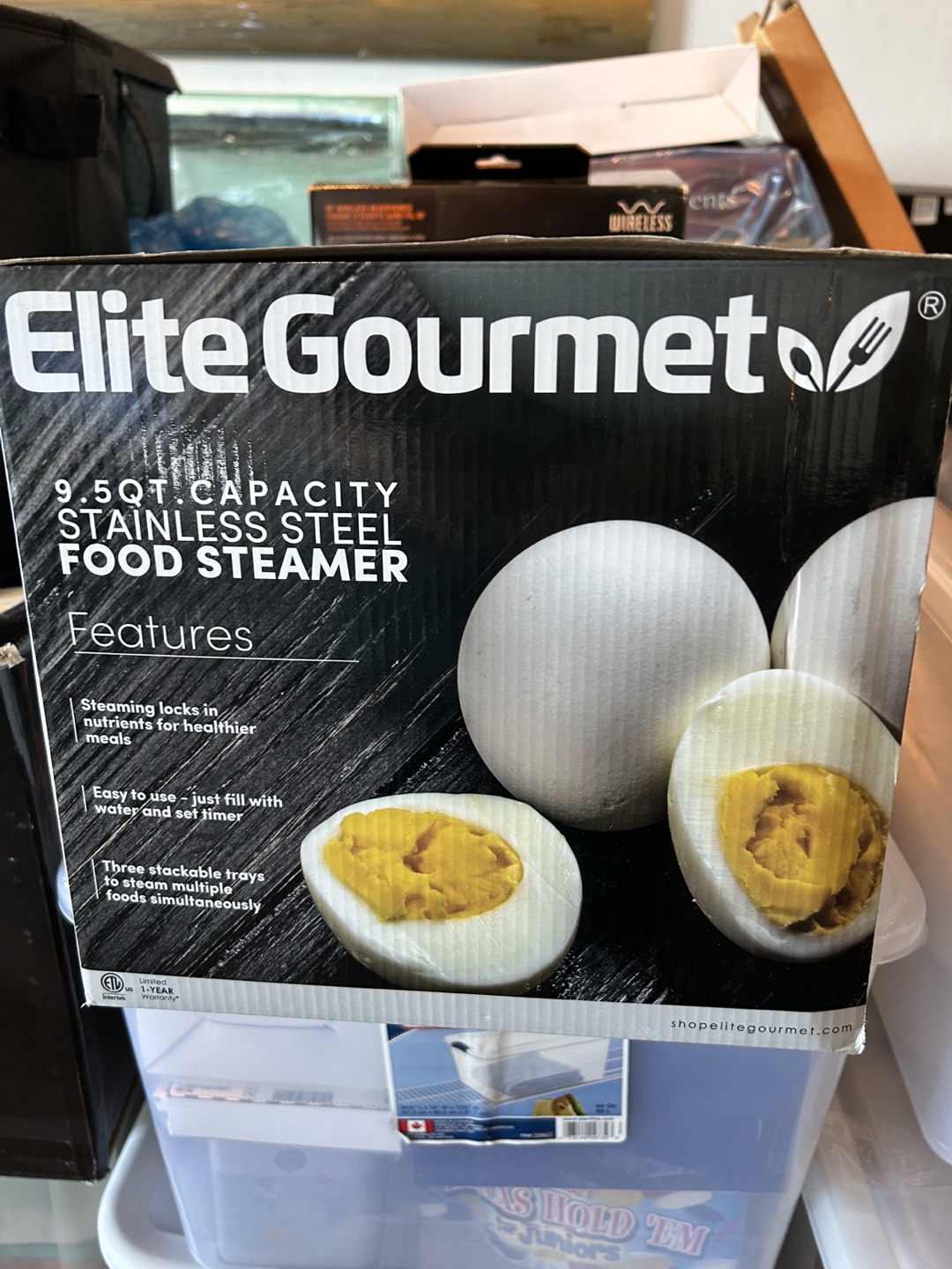 Elite Gourmet Maxi-Matic Electric Food Vegetable Steamer - photo 4
