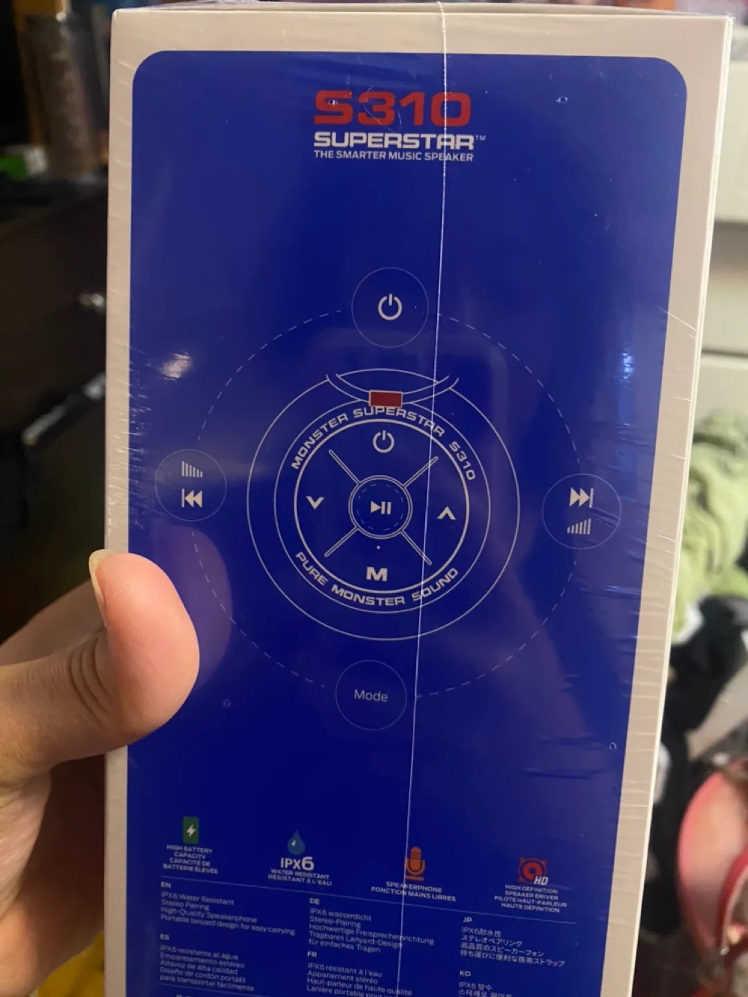 Monster S310 Superstar Bluetooth Speaker - New in Box image indicator(4)