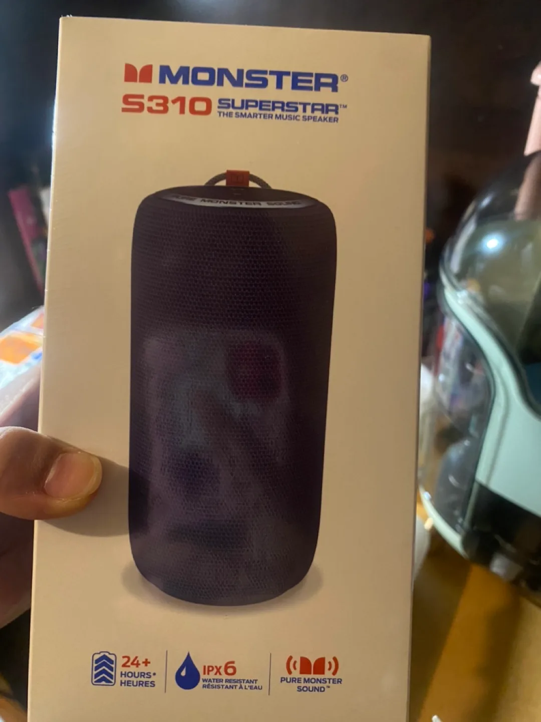 Monster S310 Superstar Bluetooth Speaker - New in Box image indicator(2)