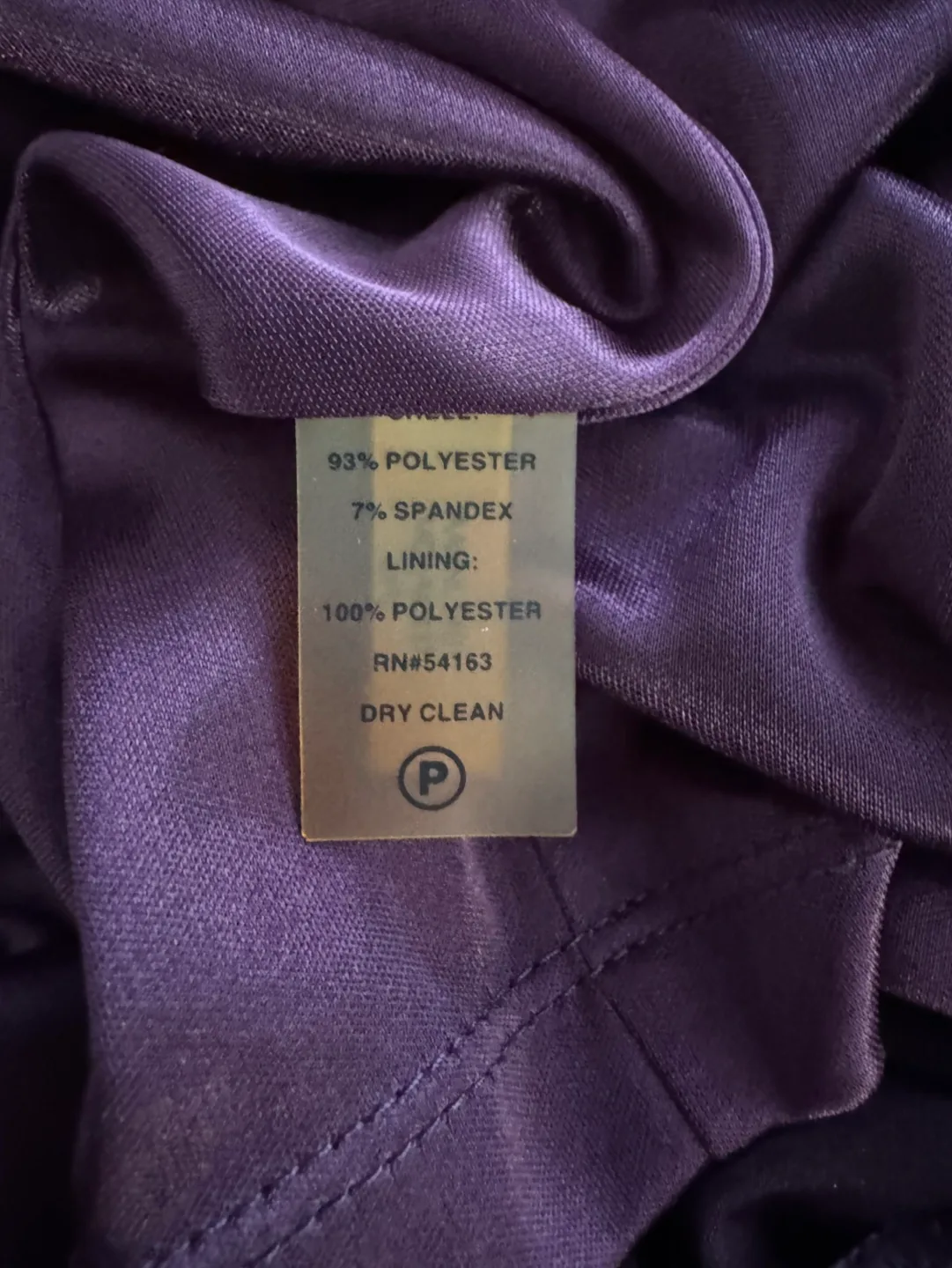 Marc New York Purple V Neck Dress | Size 2 image indicator(7)