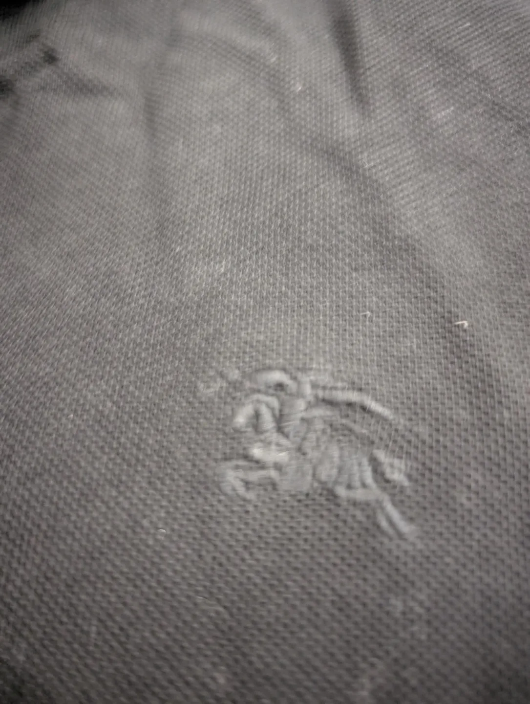 Burberry Brit Men's Black Polo Shirt Size M image indicator(4)