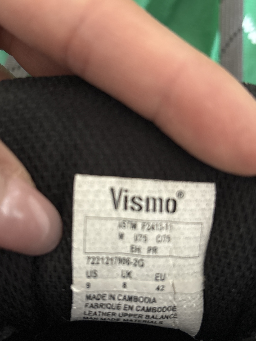 Vismo Women's Size 9 Grey Suede safety Sneakers - photo 3