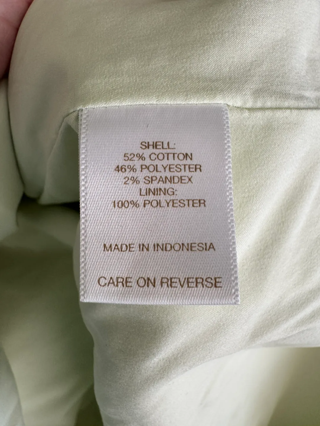 Eva Mendes Pale Green V Neck Floral Embroidery Dress | Size 0 image indicator(6)