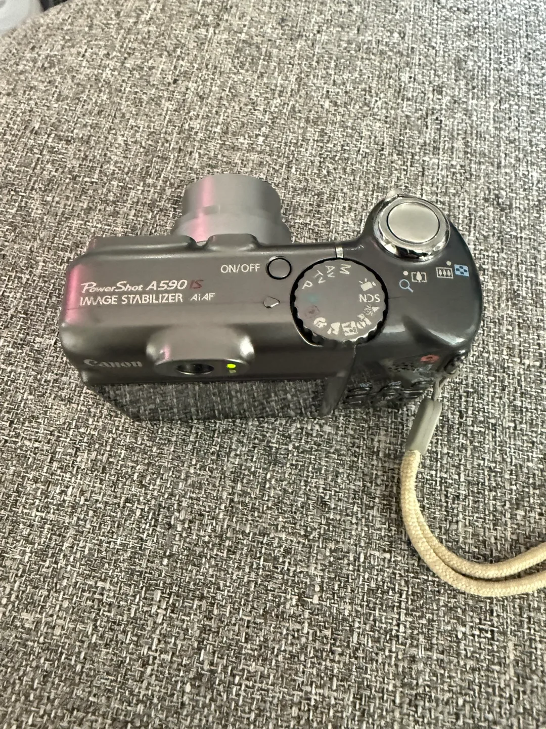 Canon PowerShot A590 IS Digital Camera image indicator(2)