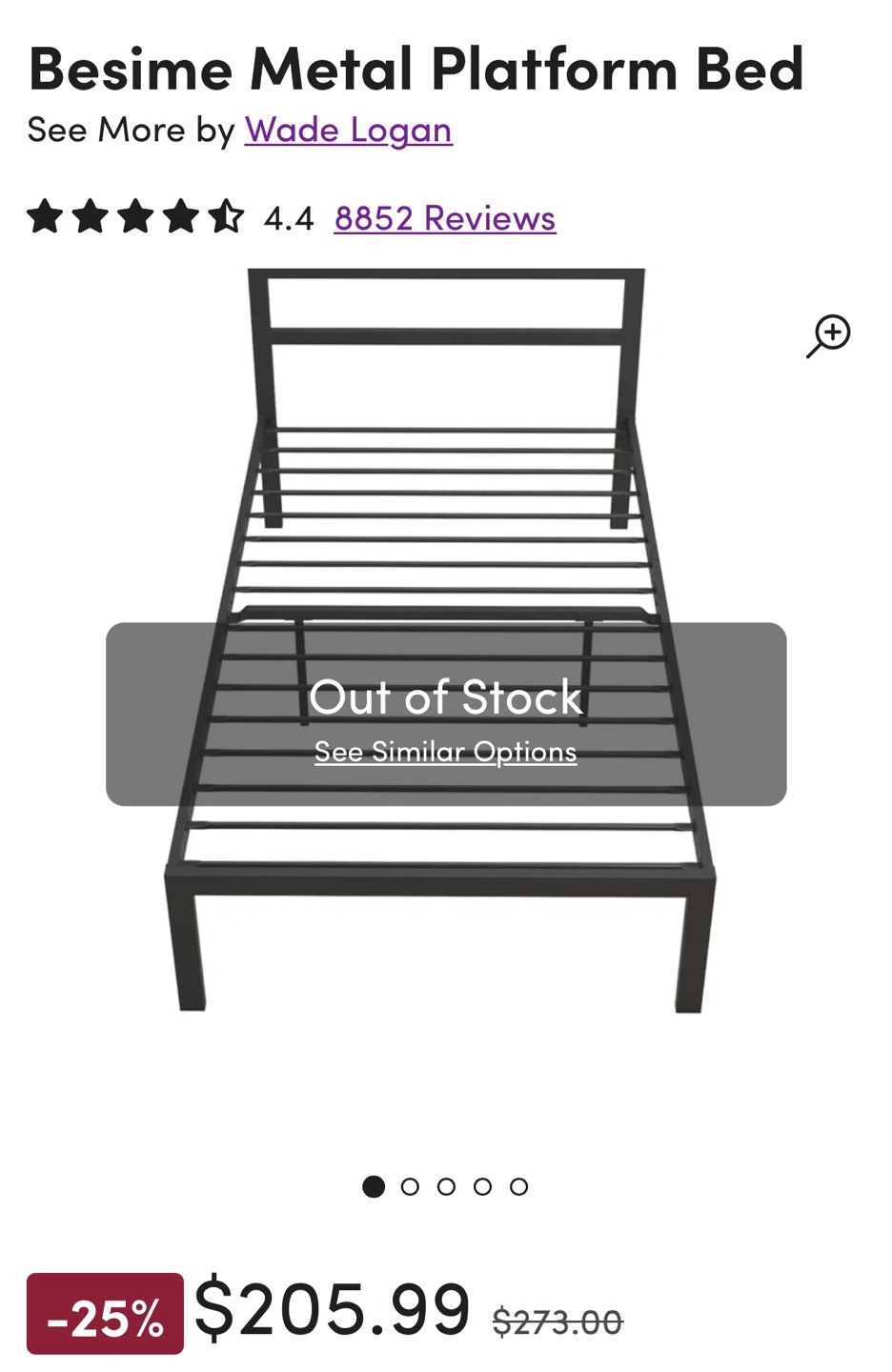Bedframe can come with mattress if needed - photo 2