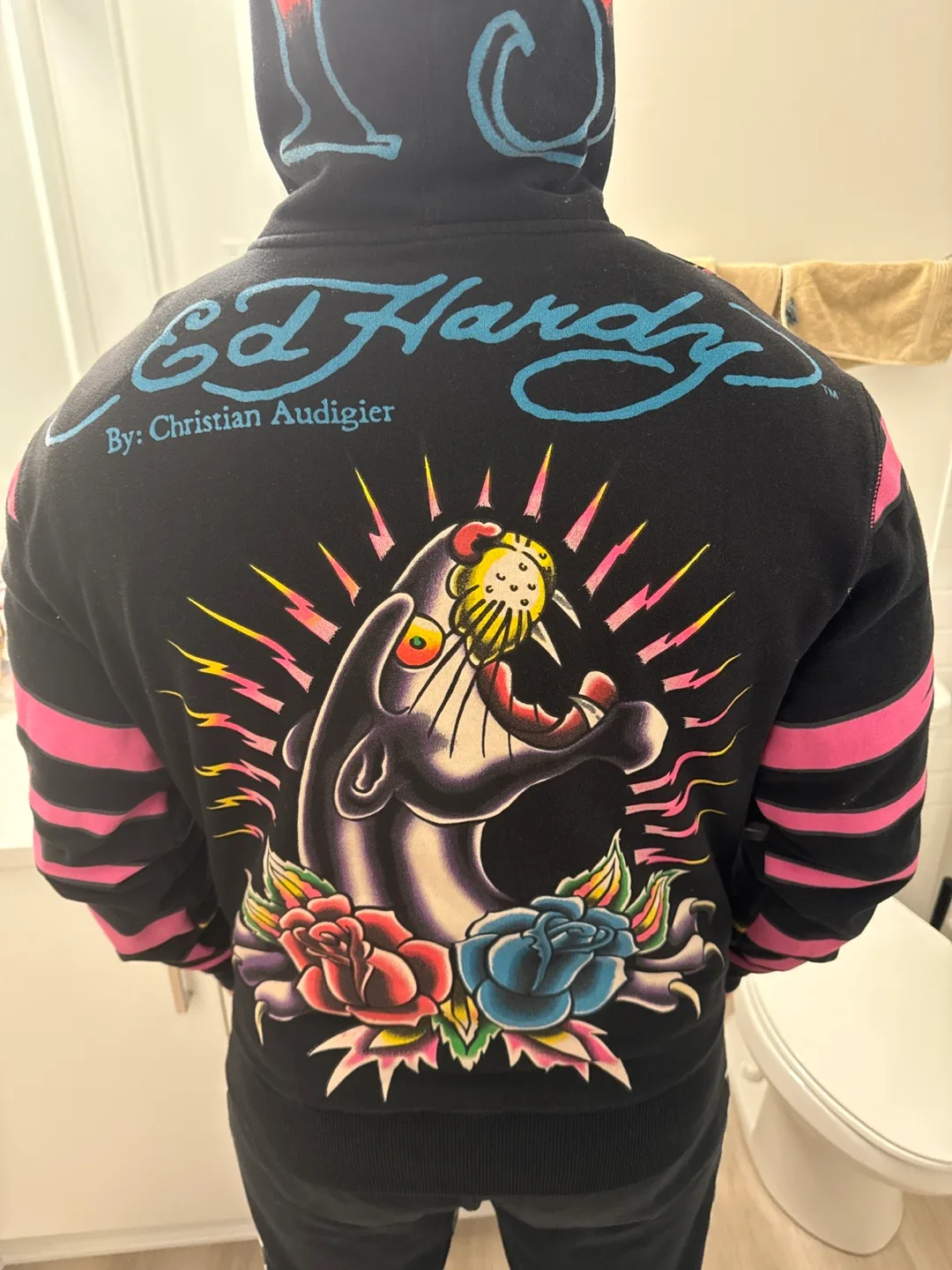 Ed Hardy by Christian Audigier zip up Hoodie image indicator(2)