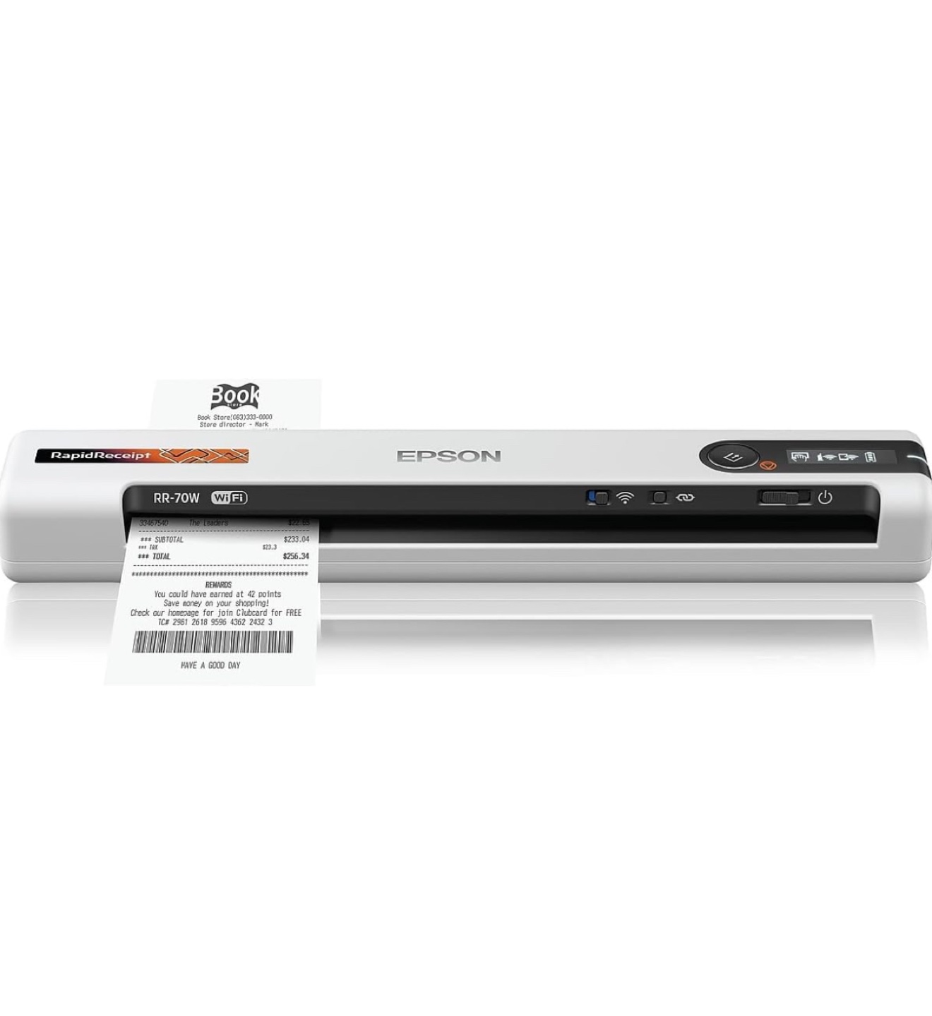 🧡Epson RapidReceipt RR-70W Portable Wifi Scanner - photo 2