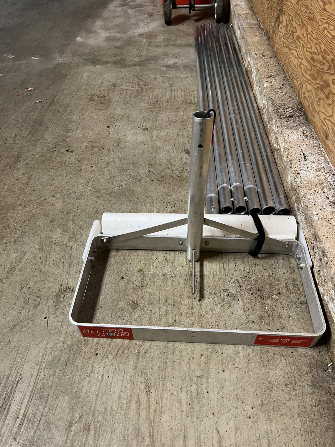 Snow Peeler Ice Scraper with Extension Poles