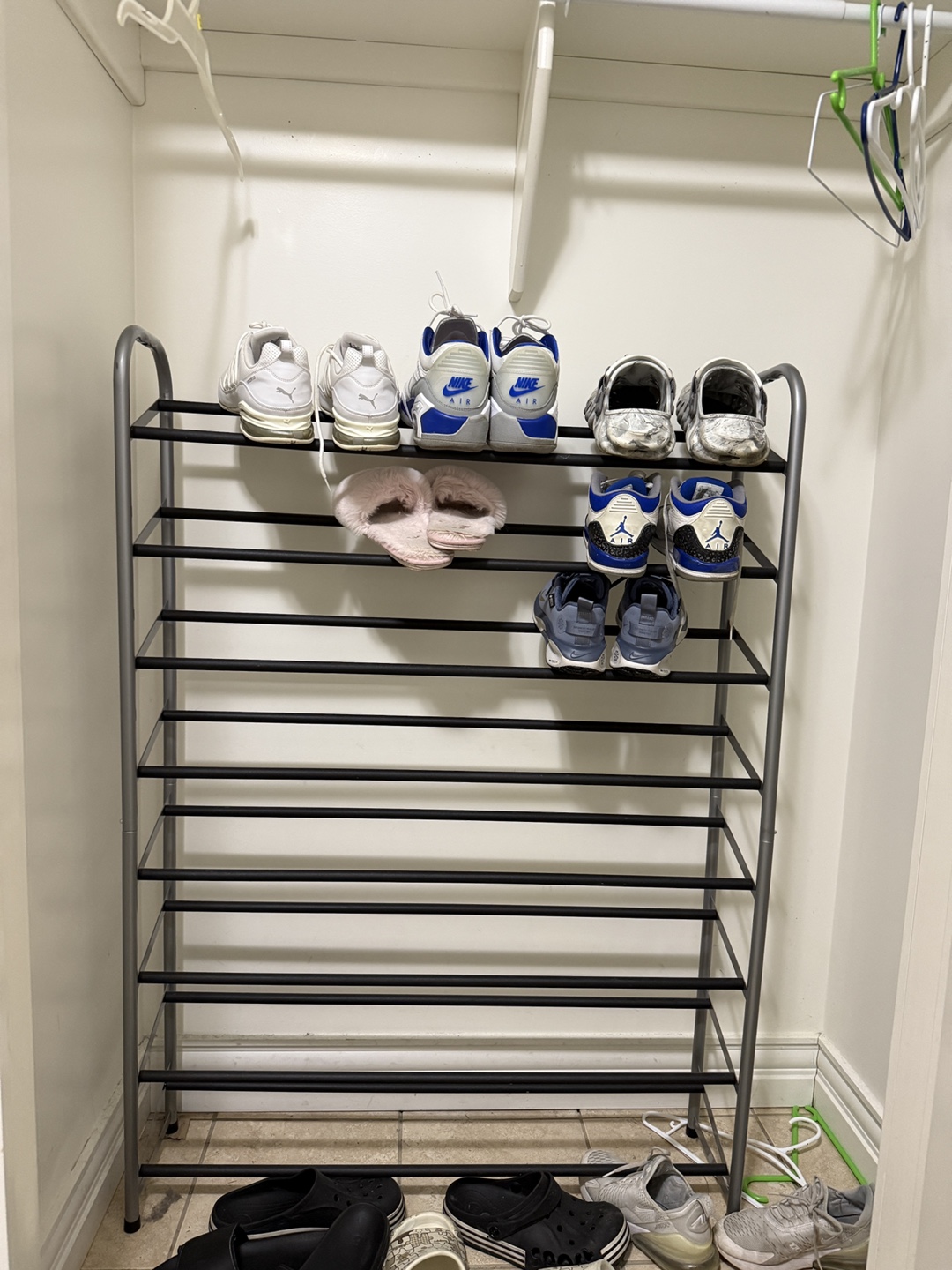 Ten-Tier Shoe Rack