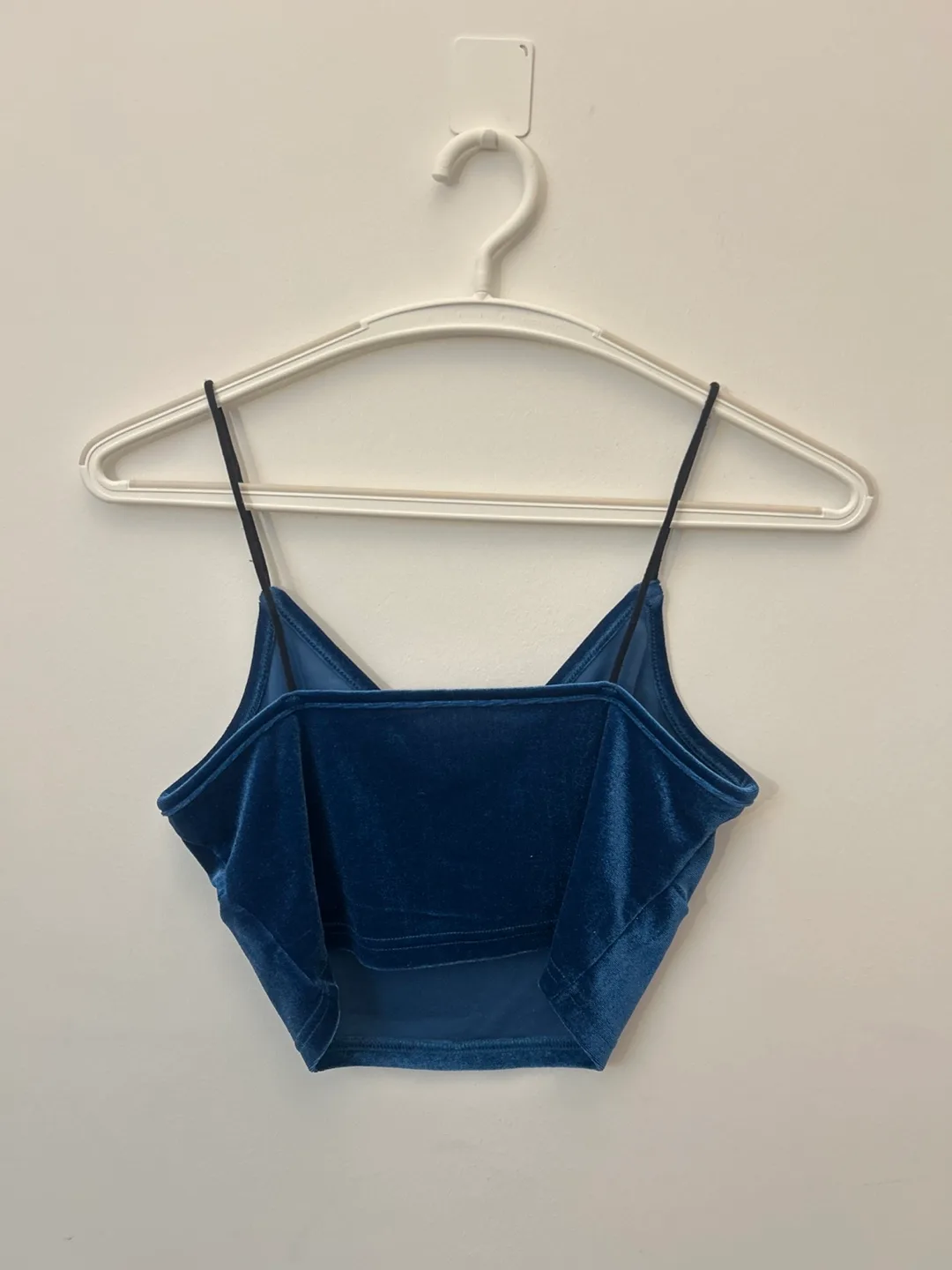 Blue Velvet Crop Top image indicator(2)