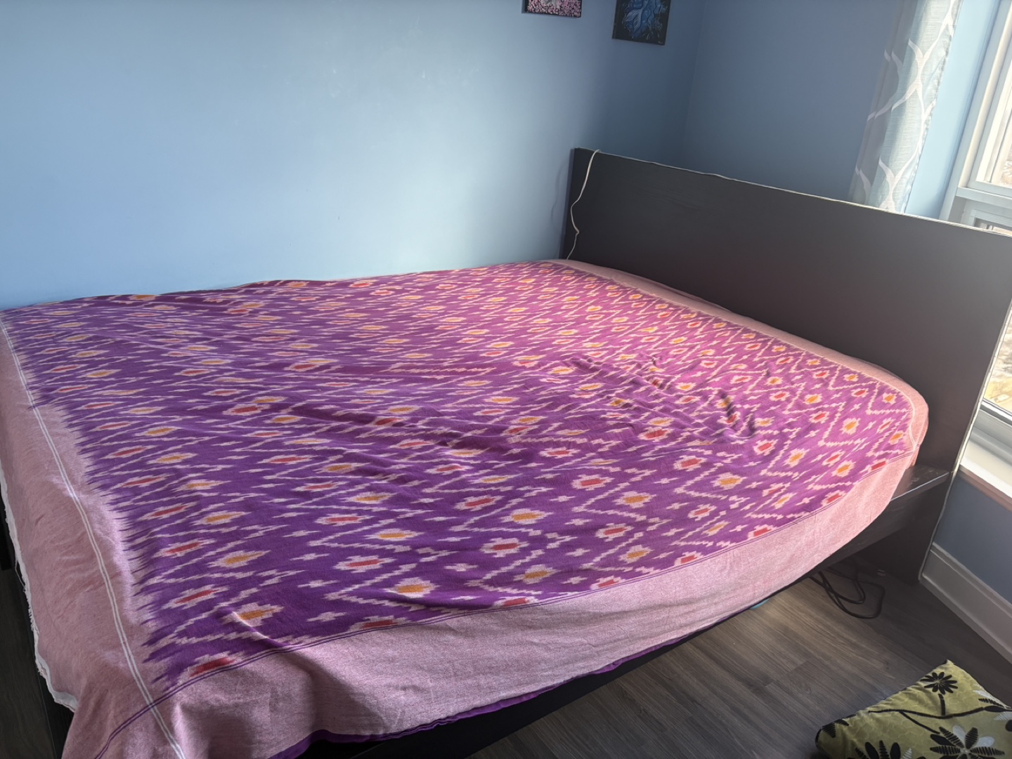 IKEA Queen Size MALM Bed Frame - Dark Brown - photo 3