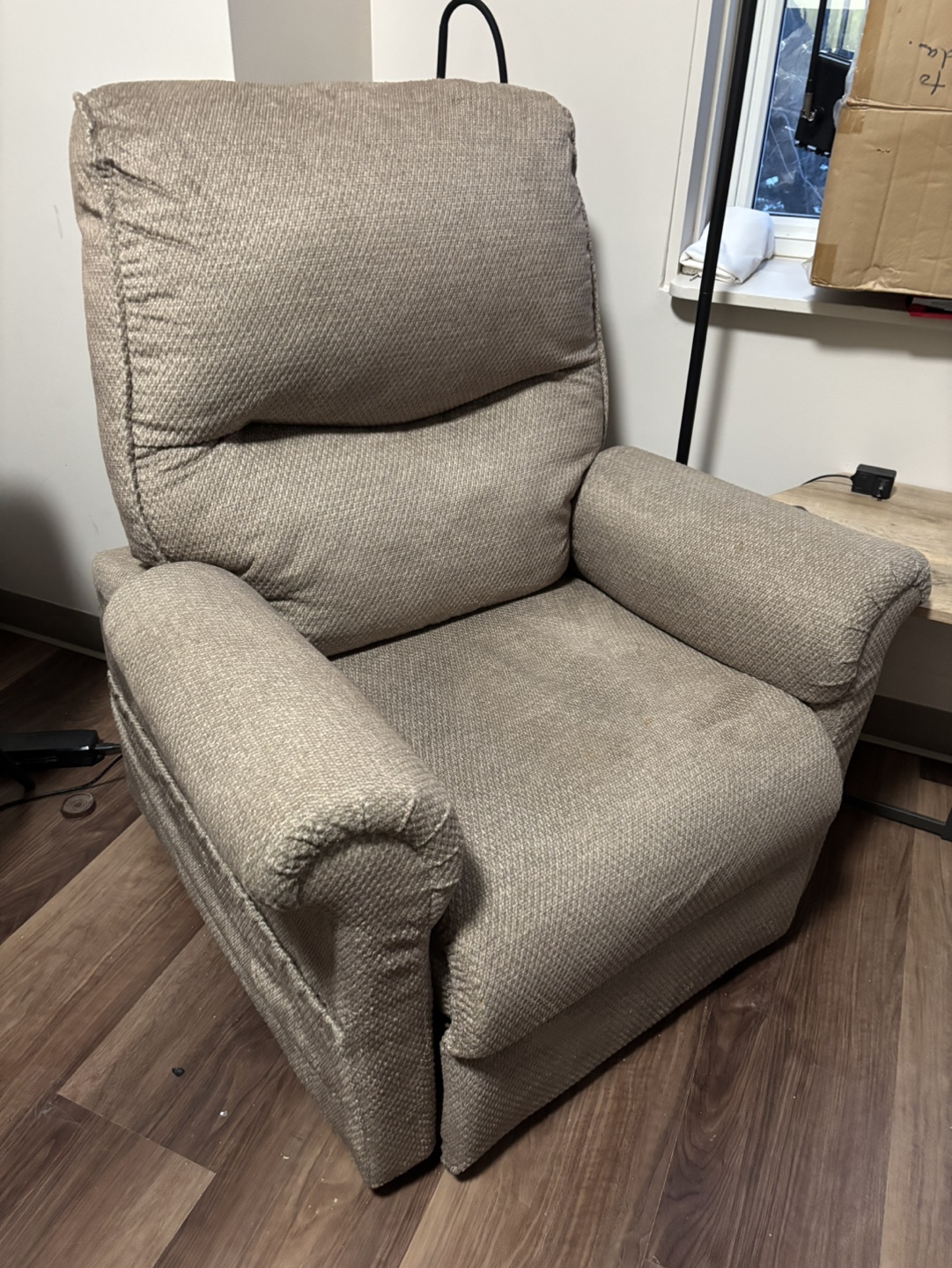 Power Recliner Lift Chair - Beige - photo 2