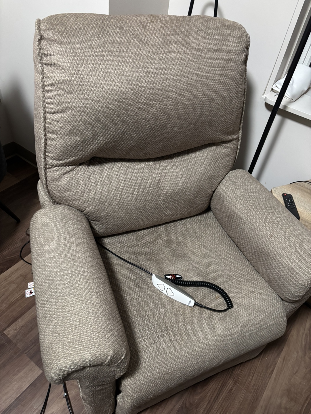 Power Recliner Lift Chair - Beige