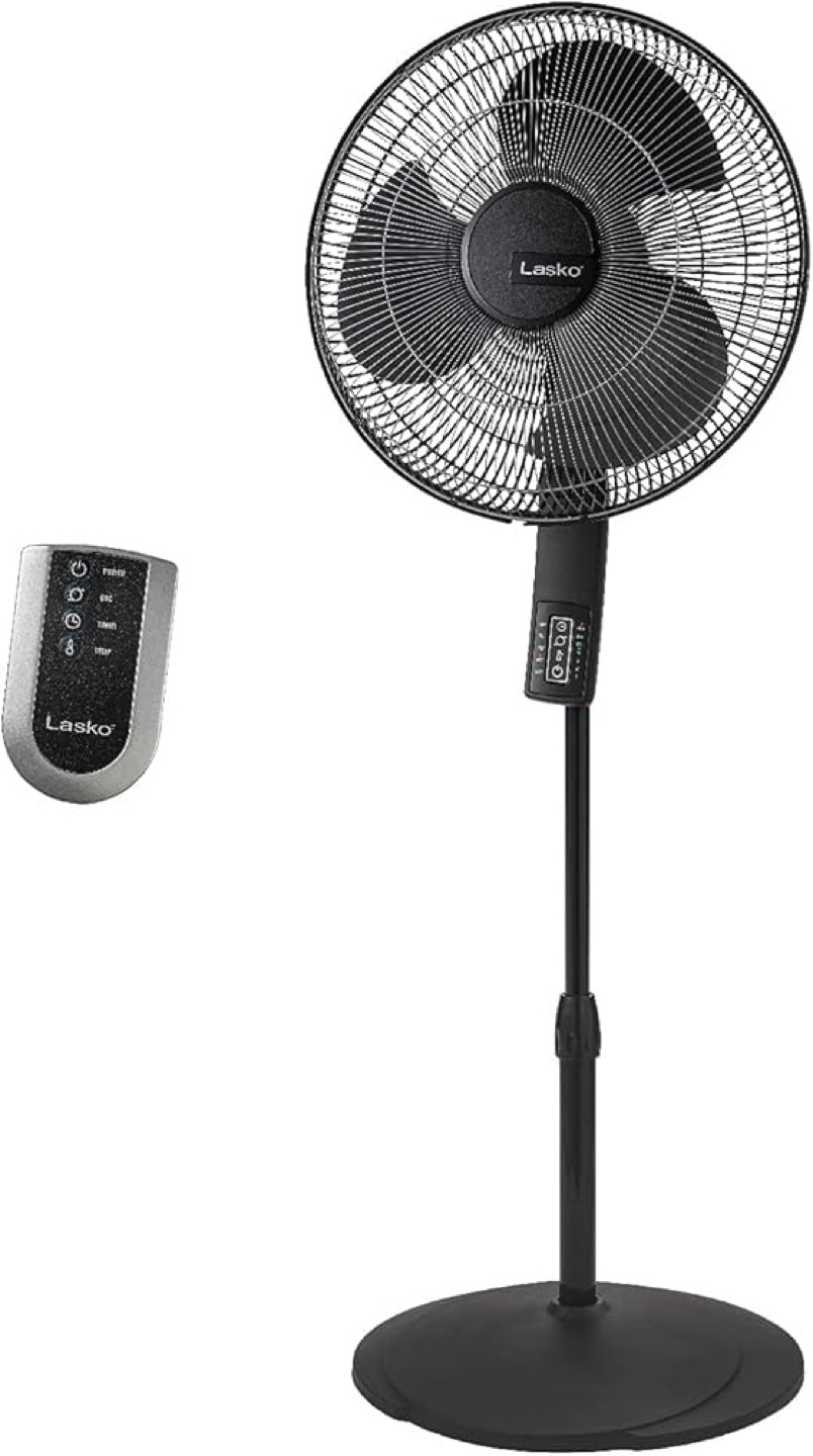 🪭 Lasko 16-Inch High-Velocity Stand Fan with Remote - photo 3