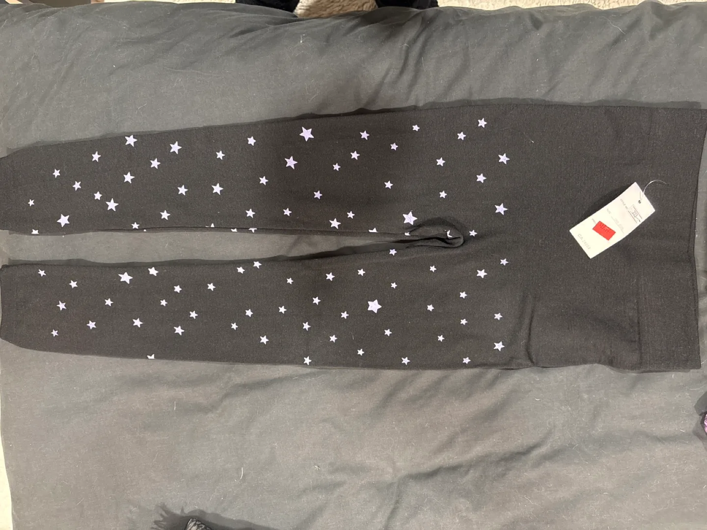 Black Star Leggings Size 6-8 thumbnail