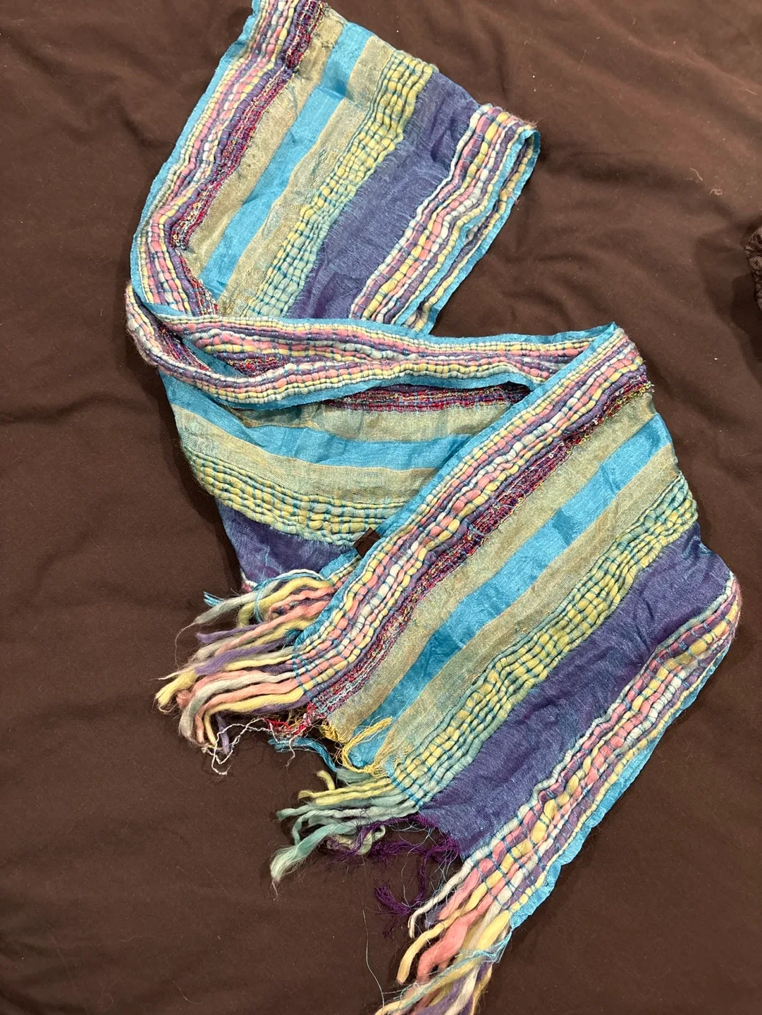 Striped Woven Scarf thumbnail