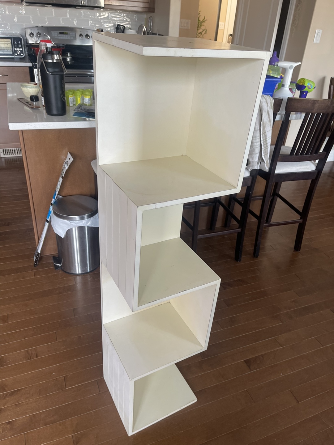 Unique Off-White Bookshelf - photo 3
