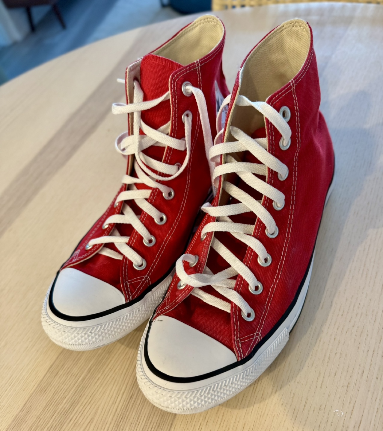 Converse Chuck Taylor All Star High Top Red Sneakers
