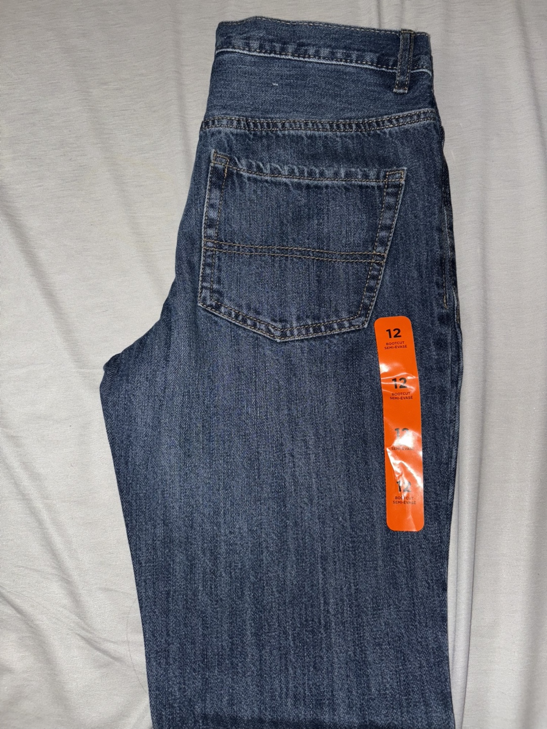 Children’s Place Boys' Size 12 Bootcut Jeans - 3 pairs - photo 4