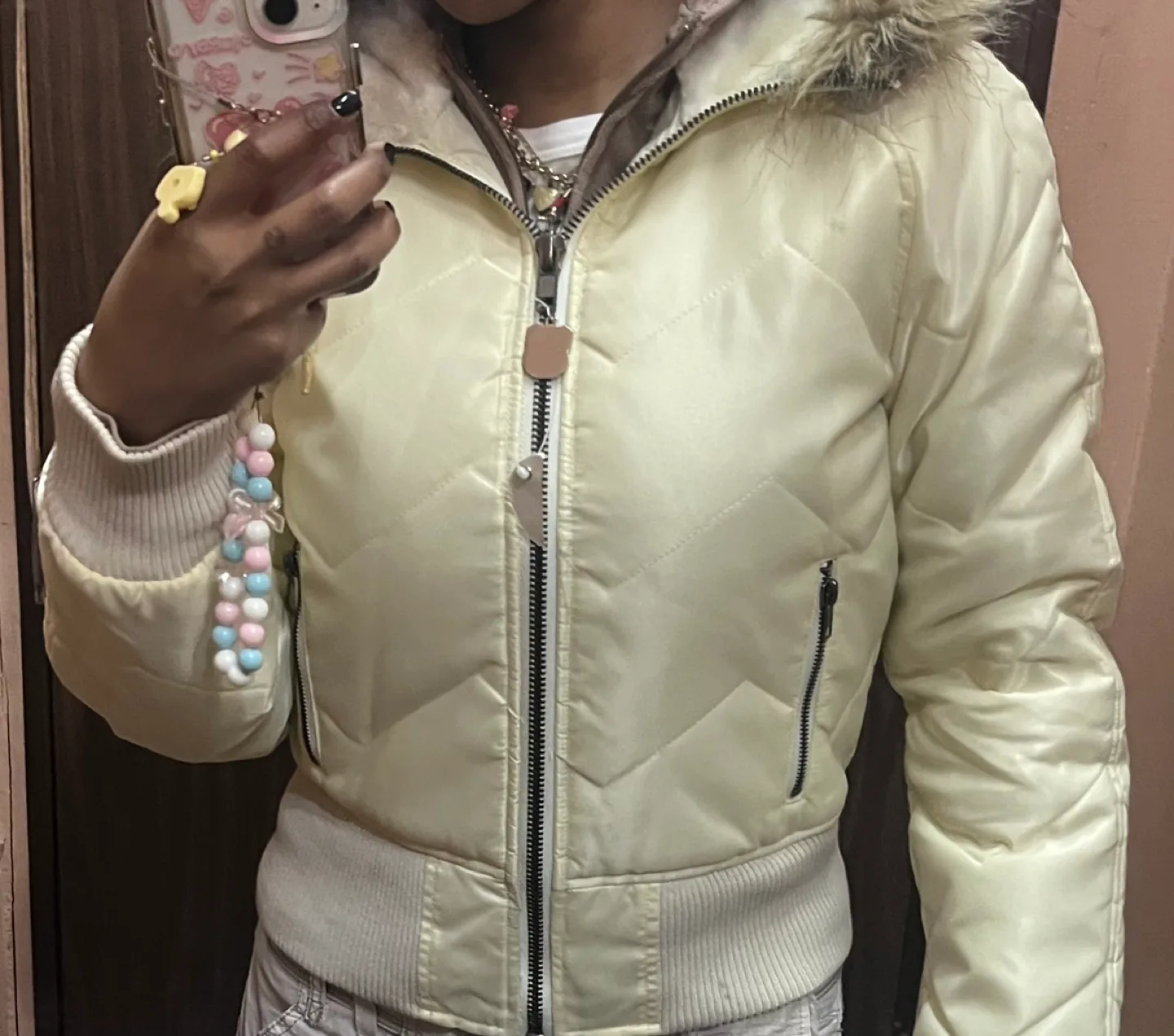 Y2K Vintage Guess Jeans Puffer Jacket image indicator(5)