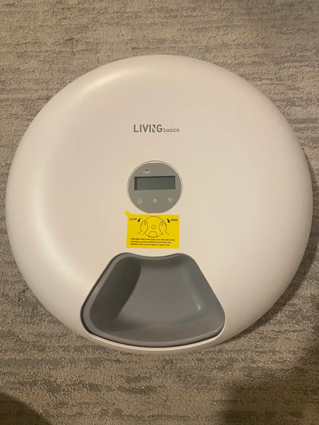 LIVINGbasics 6-Meal Automatic Pet Feeder F6 image indicator(3)