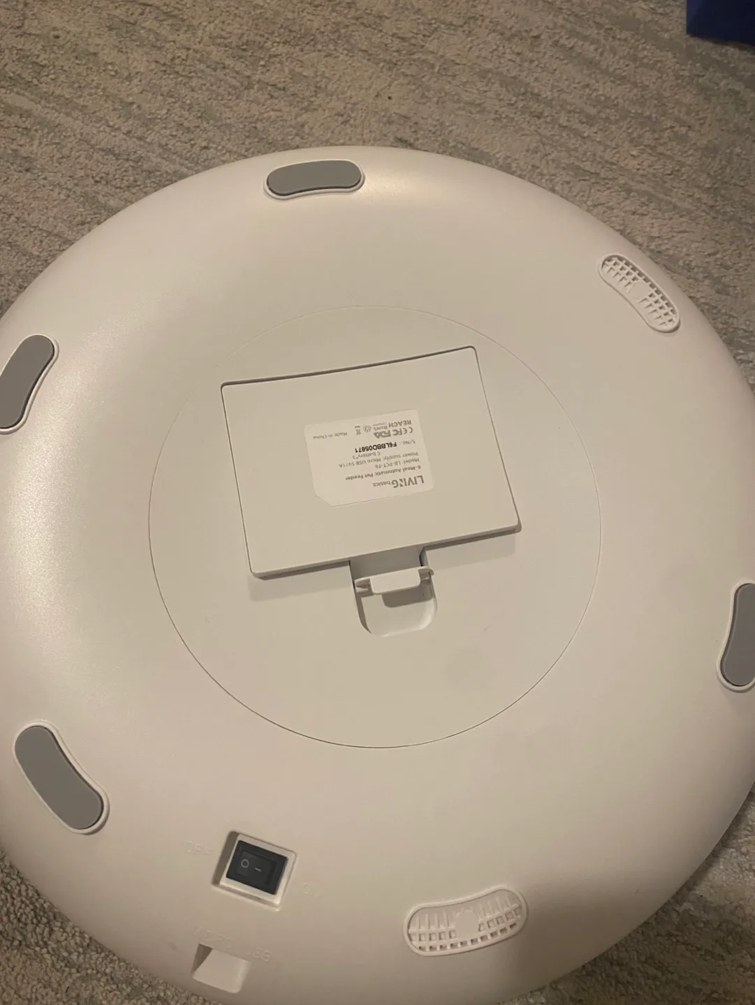 LIVINGbasics 6-Meal Automatic Pet Feeder F6 image indicator(4)