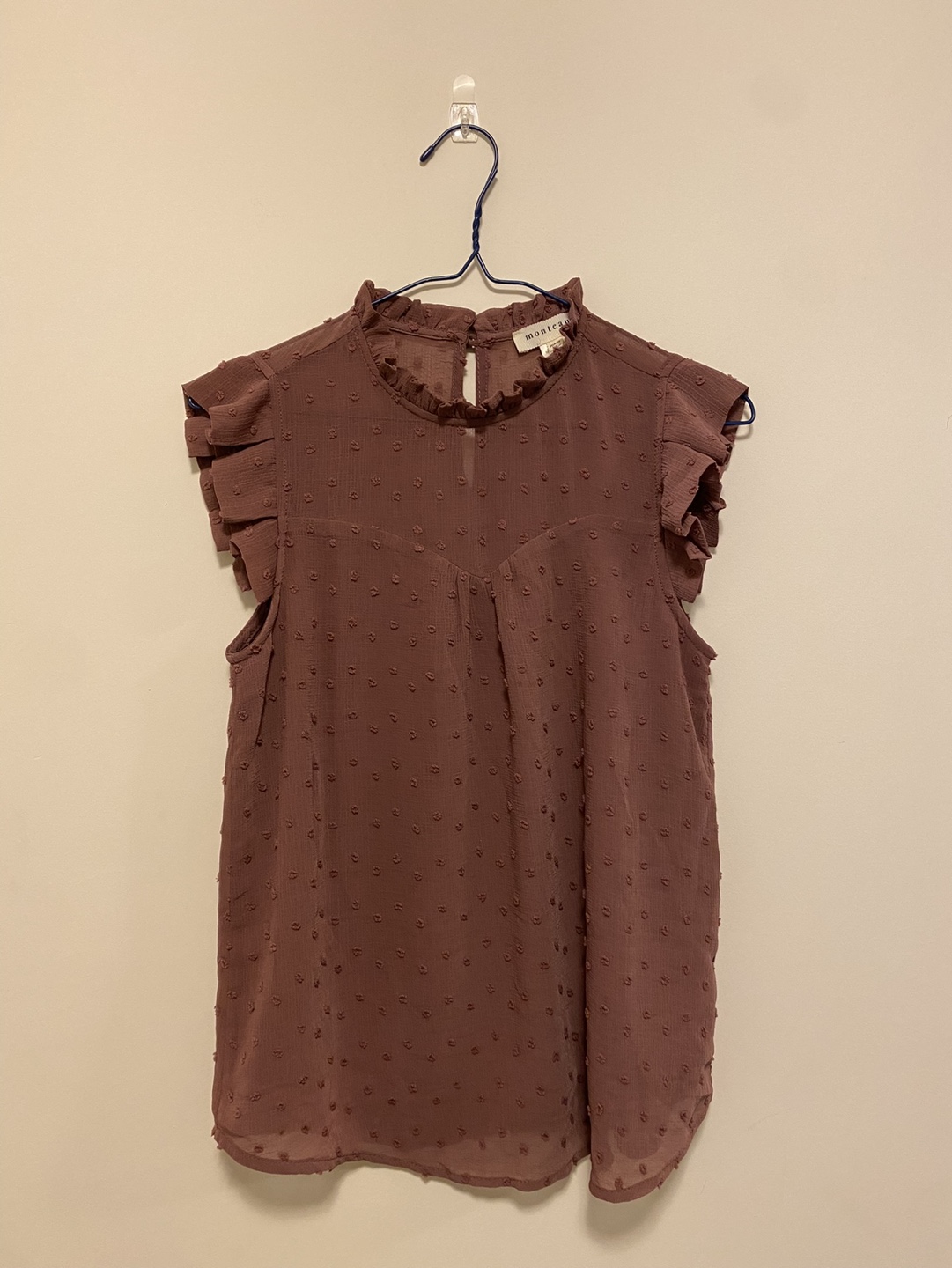 👚 Monteau Dusty Pink Blouse - photo 4