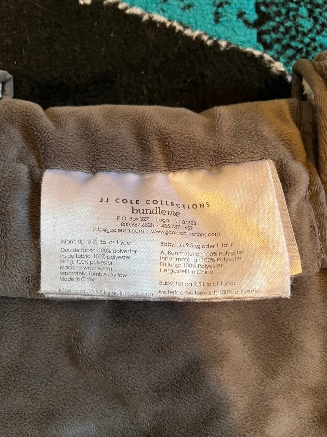 JJ Cole Collections BundleMe Infant Car Seat Cover image indicator(3)