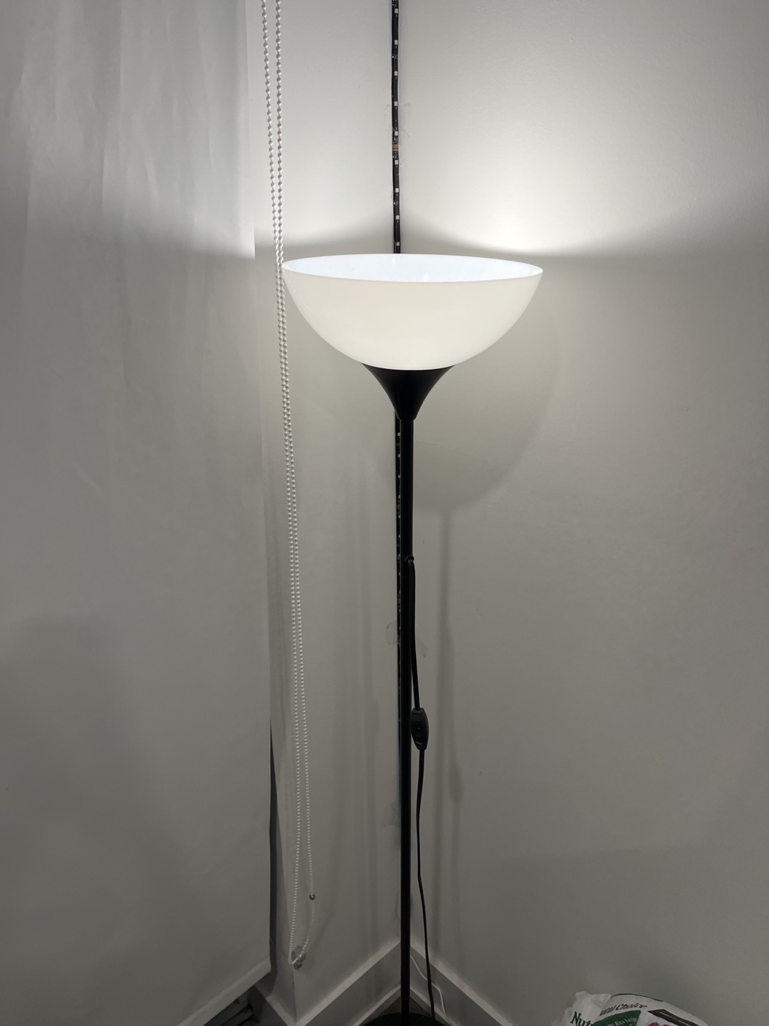 Ikea Floor Lamp with Wide Shade