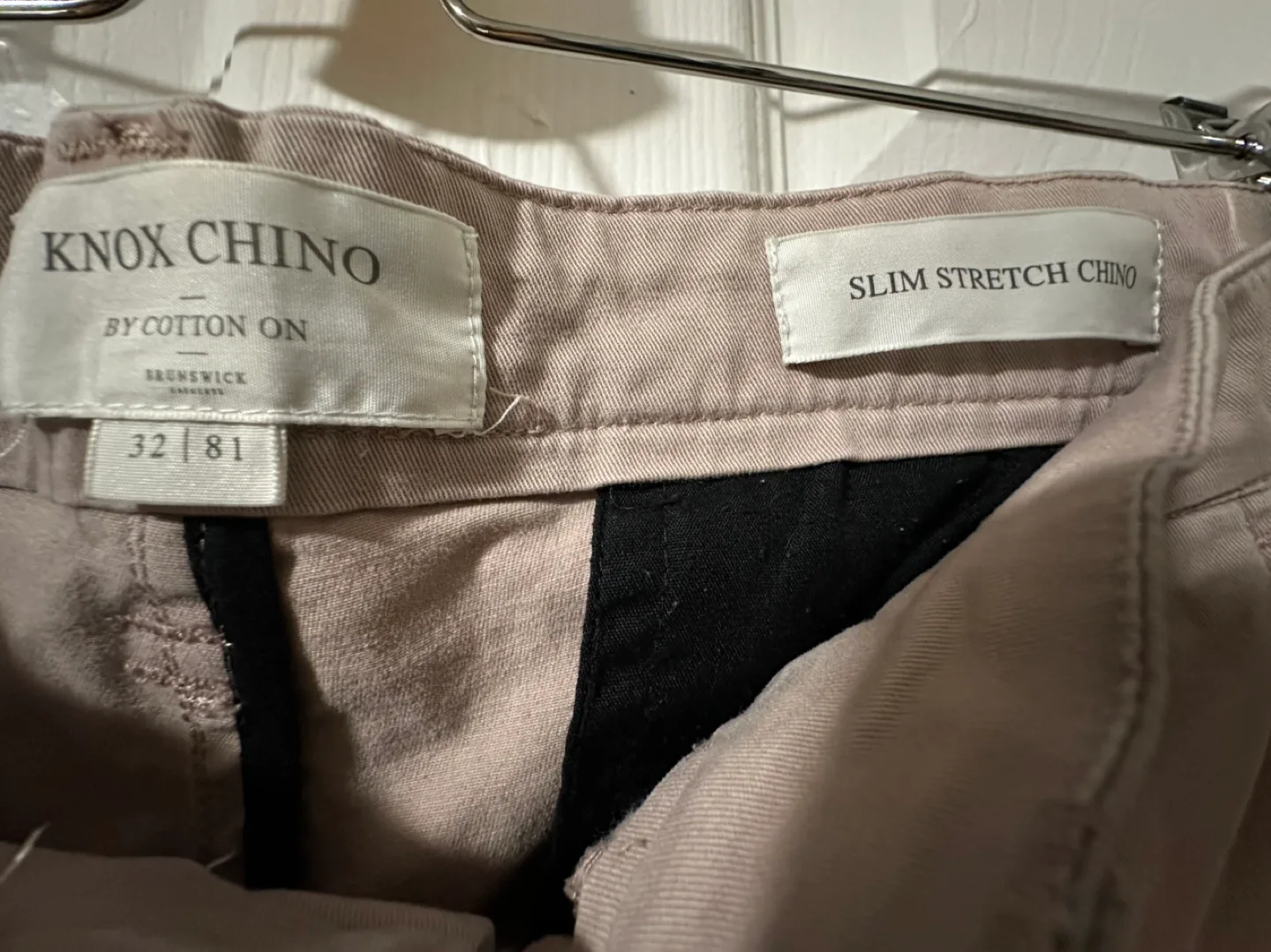 Men's Cotton On Knox Chino Slim Stretch Pants - Size 32/31 image indicator(2)