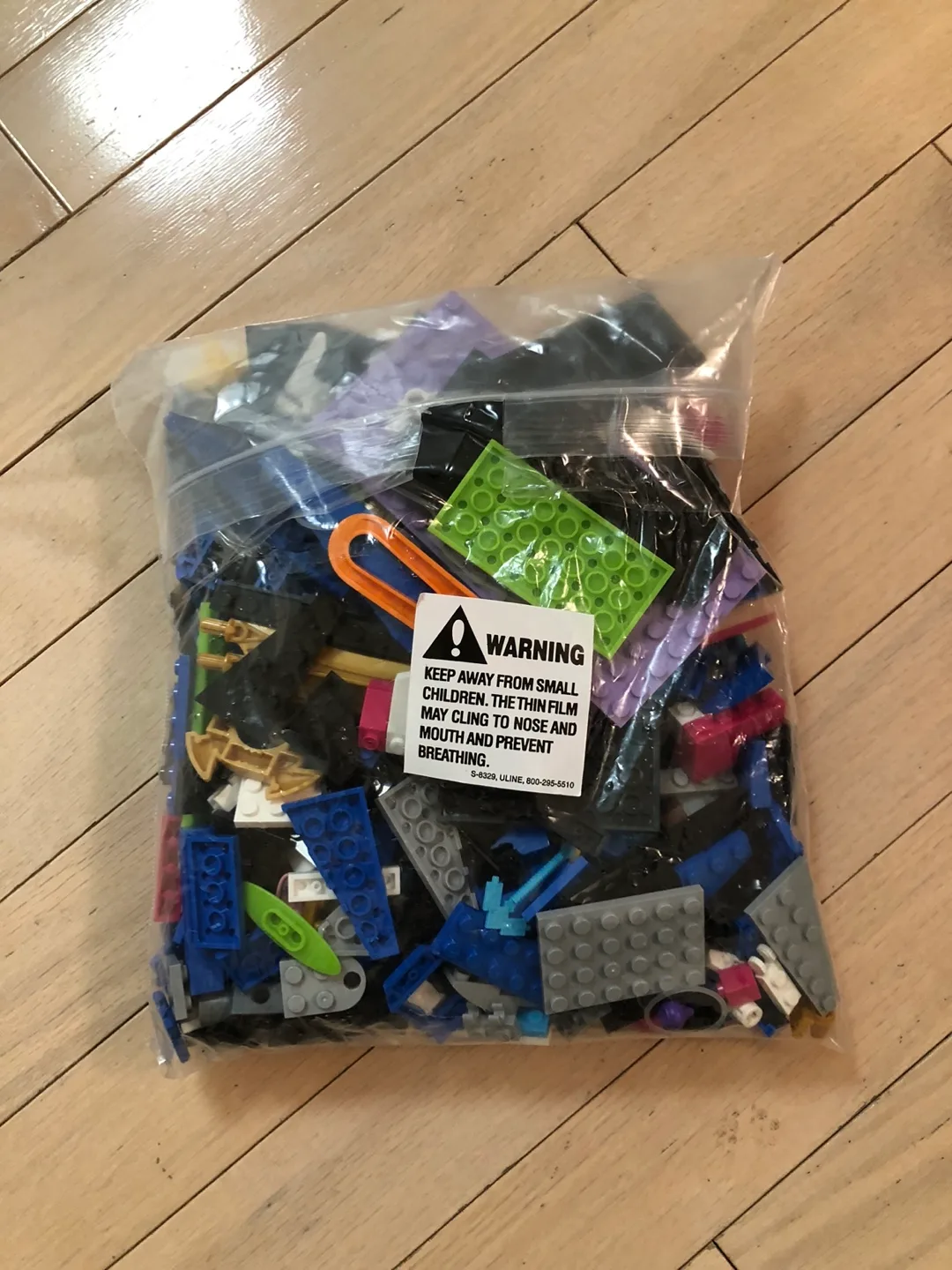 Large Lot of Assorted LEGO Bricks image indicator(6)