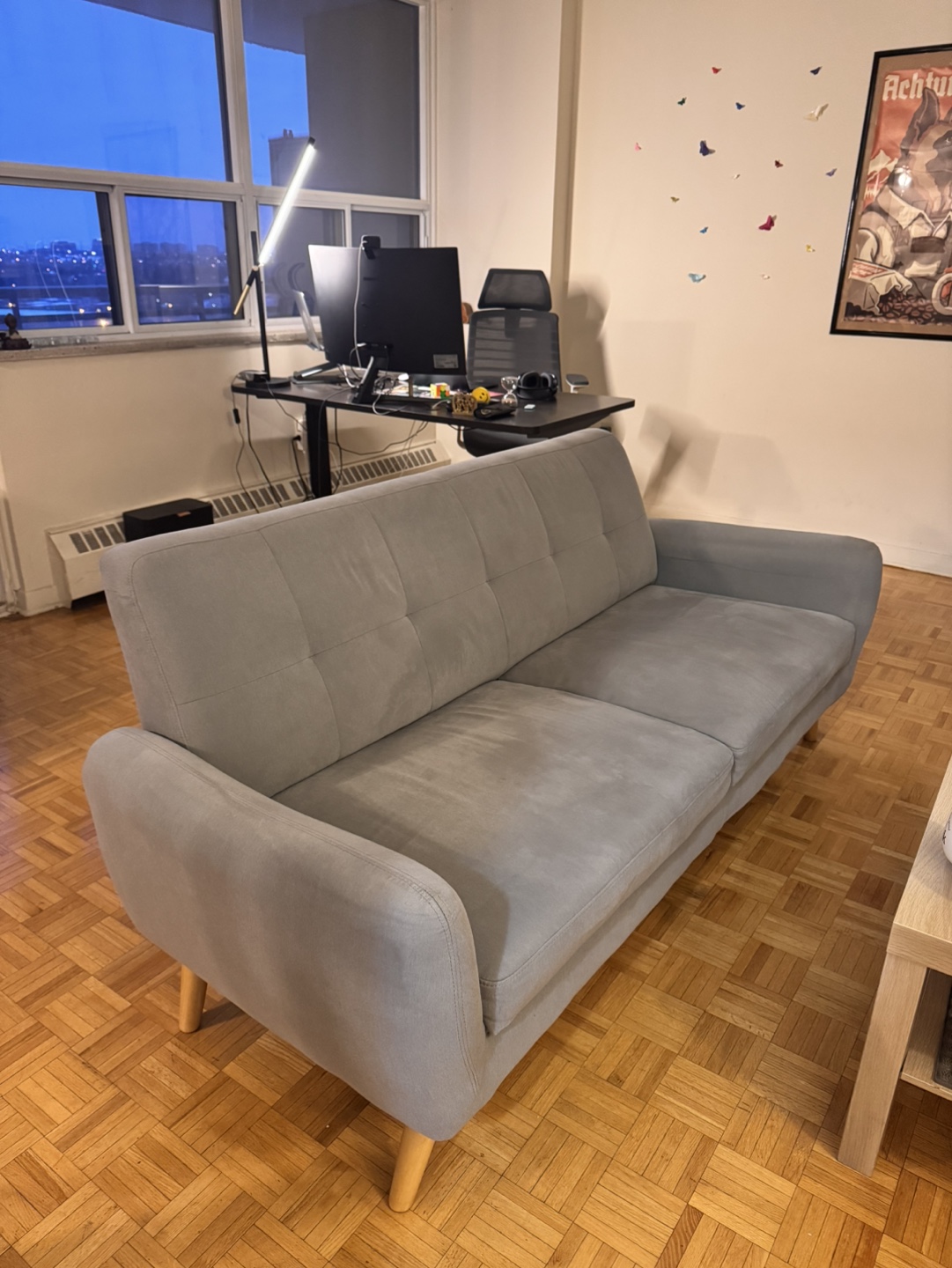 Grey couch for sale