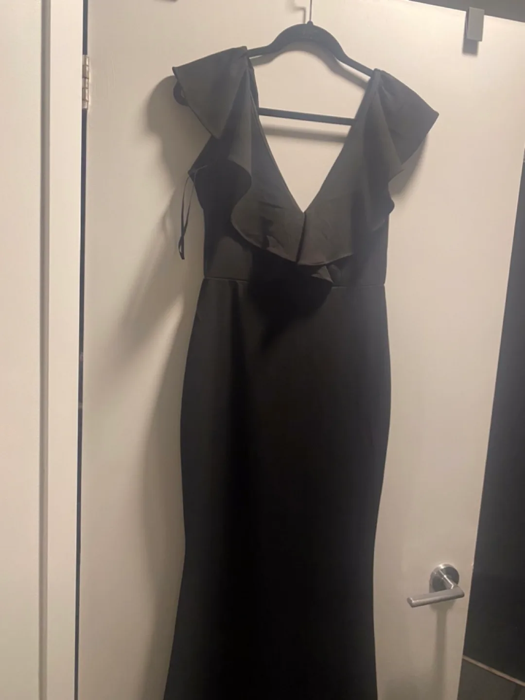 Fashion Nova Nobility Ruffle Dress - Size Medium image indicator(2)