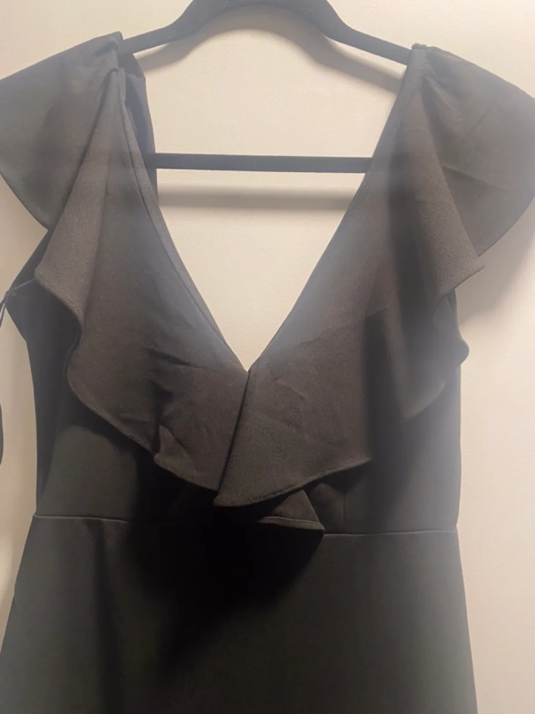 Fashion Nova Nobility Ruffle Dress - Size Medium image indicator(3)