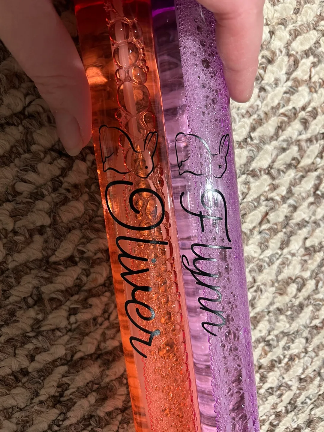 Custom reusable bubble wands- great Easter gift image indicator(3)