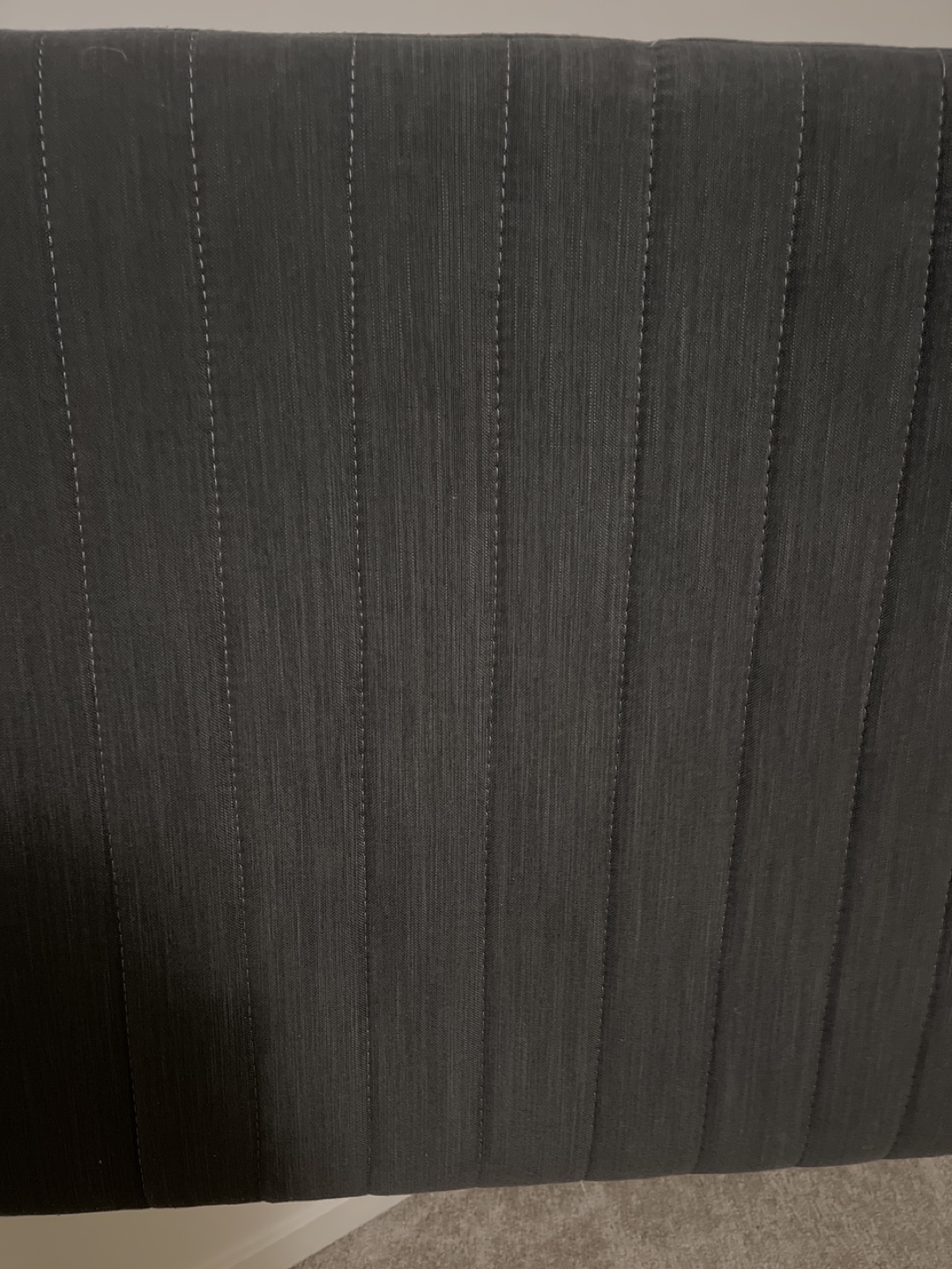Queen Headboard - Dark Green  Fabric - photo 2