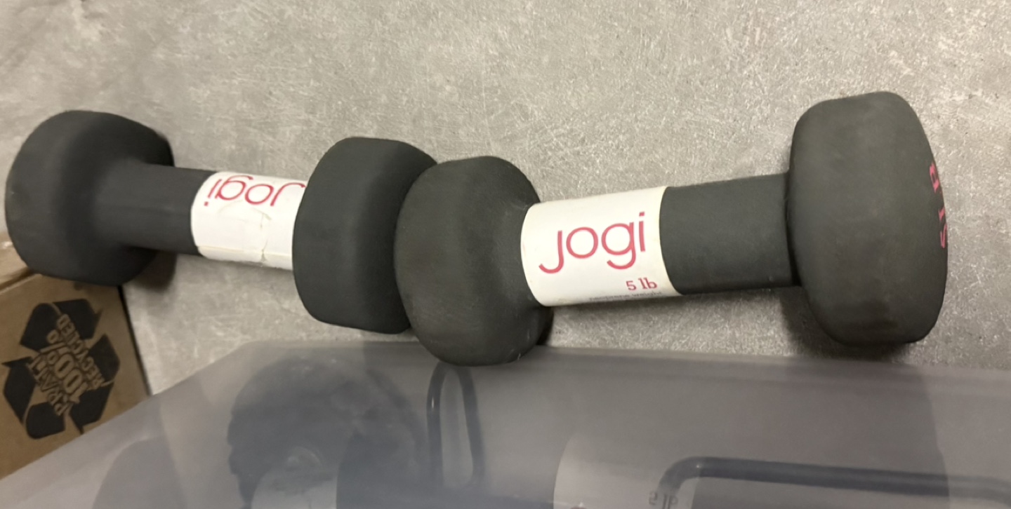 Jogi 5lb Neoprene Dumbbells