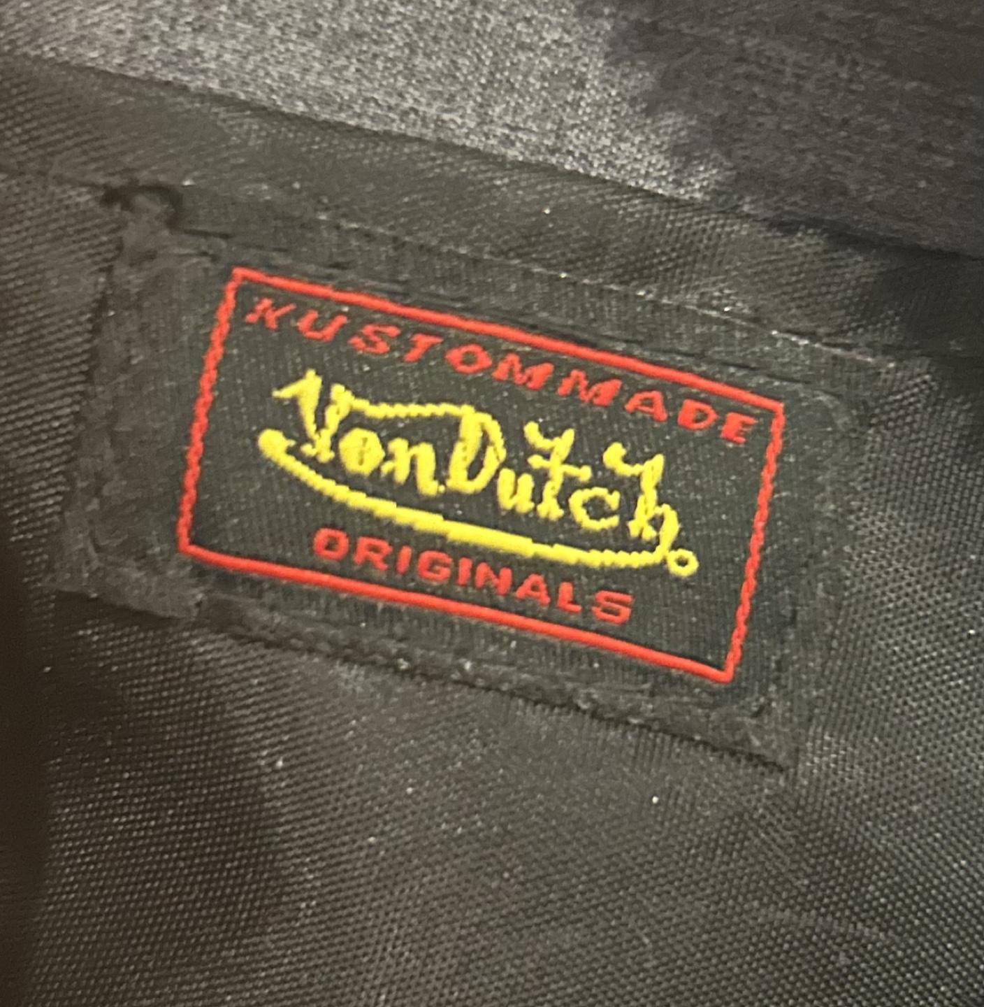 Von Dutch Originals Black Patent Leather Handbag - photo 2