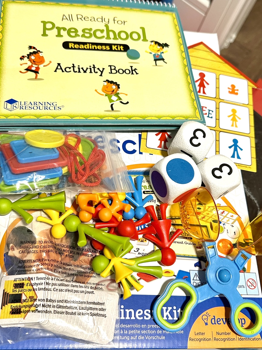 Preschool and Kindergarten Readiness Activiy Kits - photo 2