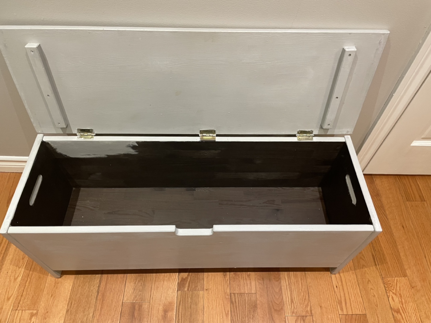 Wood Storage Bench - photo 2