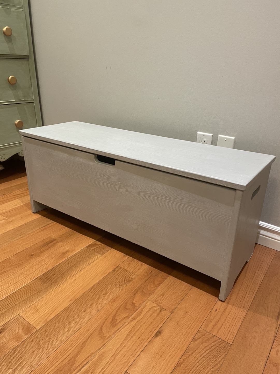 Wood Storage Bench - photo 4