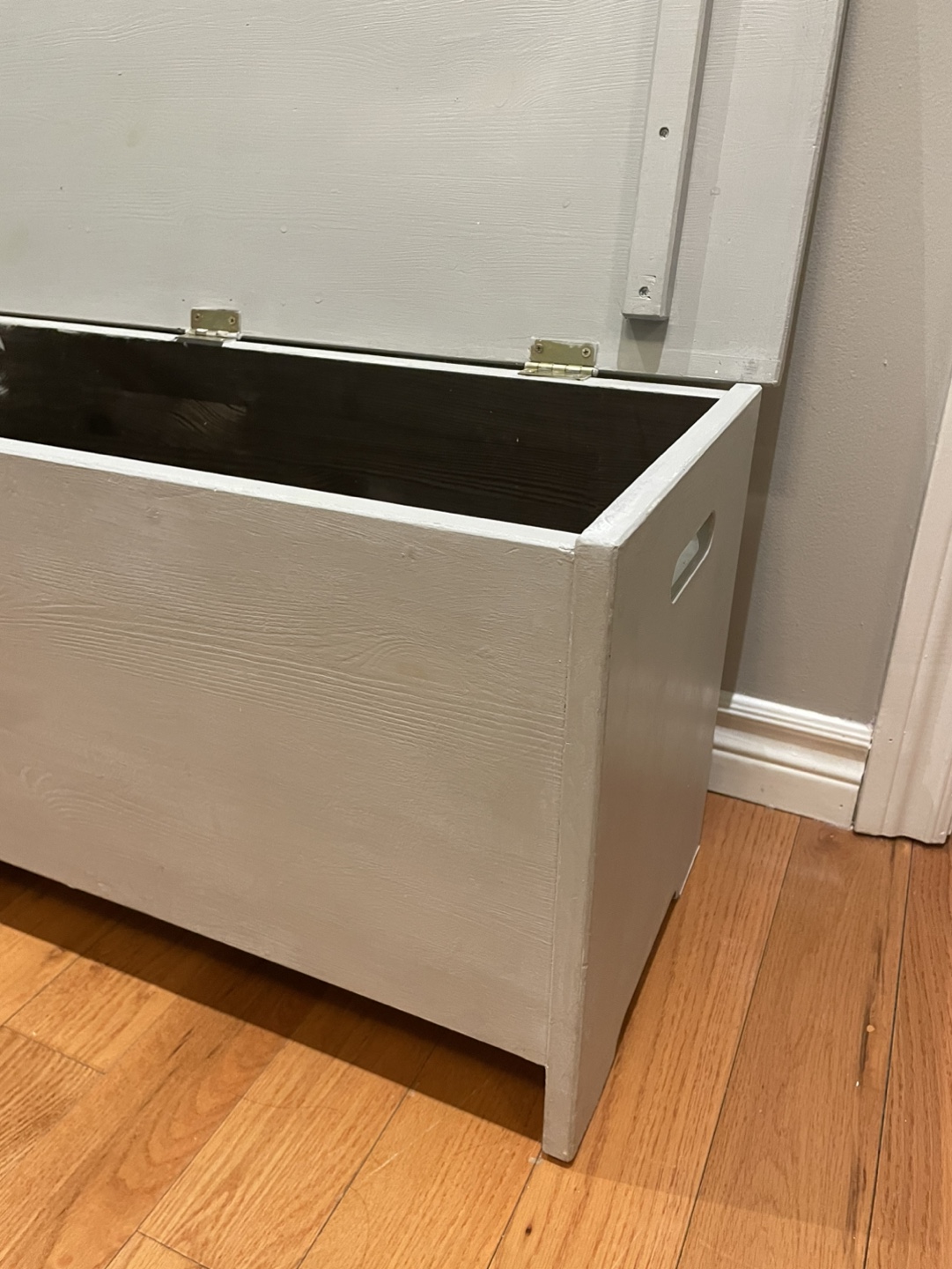 Wood Storage Bench - photo 3