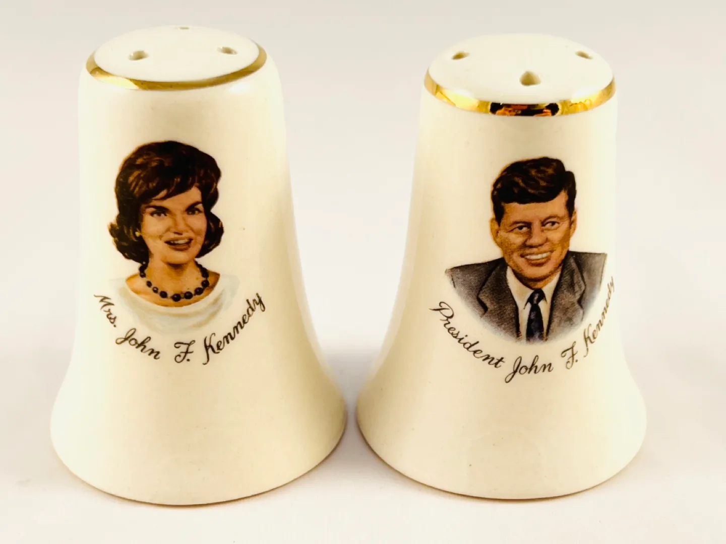 Vintage Kennedy Pitcher and Salt and Pepper Shakers image indicator(5)