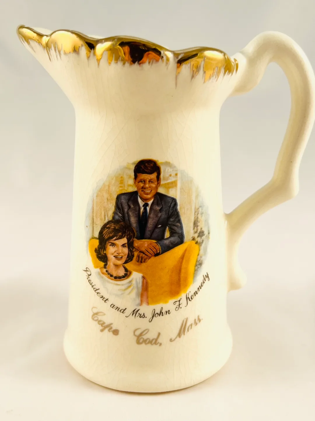 Vintage Kennedy Pitcher and Salt and Pepper Shakers image indicator(2)